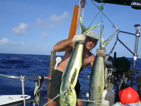 Besides sailing - deep sea fishing